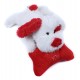 Plush Dog with Red 'I Love You' Bone by Beverly Hills Teddy Bear Co