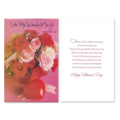 Cards "For My Wonderful Wife" -Affordable Gift for your Loved One!