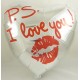 18" P.S I Love You Heart Shaped Foil Balloon- 24