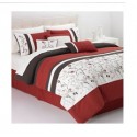 Bella Donna 7 Piece Full Embroidered Comforter Set