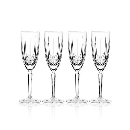 Marquis by Waterford Toasting Flutes, Set of 4 Sparkle Champagne