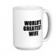 World's Greatest Wife Gift Coffee Cup Mug