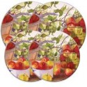 Range Kleen 5059 Apple Harvet Burner Covers, Set of 4 by Range Kleen