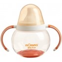 Lansinoh momma Spill Proof Cup with Dual Handles, Orange