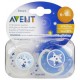 Avent Night Time Pacifier - 6 - 18 Months - 2 Pk
