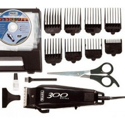 Wahl 300 Series Mains Hair Clipper Kit & Instructional Dvd 9246-810