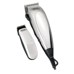 Wahl  Vogue Deluxe Mains Hair Clipper Kit with Detail Trimmer - Black and Chrome