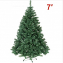 NEW Green 7' Classic Christmas Tree Artificial Realistic Natural Branches (210cm)