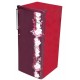 Scanfrost SFR 200 Single Door Refrigerator Burgundy Red 200Liters