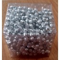 Shiny Christmas  Decorative Bead (Silver)