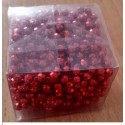 Shiny Christmas  Decorative Bead (Red)