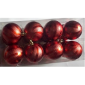 Christmas Ball  set of 10pcs Shatterproof Ornaments/Decorations Red/Gold & Silver