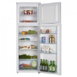 Midea HD-273F 207L Top Mount, Double Door Refrigerator (Silver)