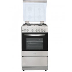 LG 4 Gas Burner Cooker Silver Color LGSTOVE68V00 2 Year Warranty