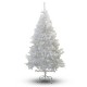 Christmas Finest 7' Feet Super Premium Artificial Christmas Tree With Solid Metal Legs - Fullest Eight Foot Tall Design