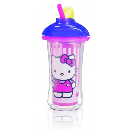 Munchkin Hello Kitty Click Lock Insulated Straw Cup, 9 Ounce by Munchkin