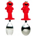 Munchkin Sesame Street Toddler Fork and Spoon, Elmo by Munchkin