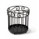 Spectrum 55810 Scroll Grande Utensil Holder, Black