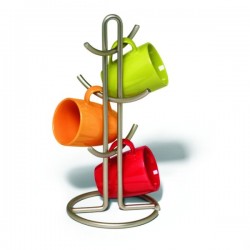 Spectrum Euro Mug Holder (Size: 15"H x 7"D x 7"W)