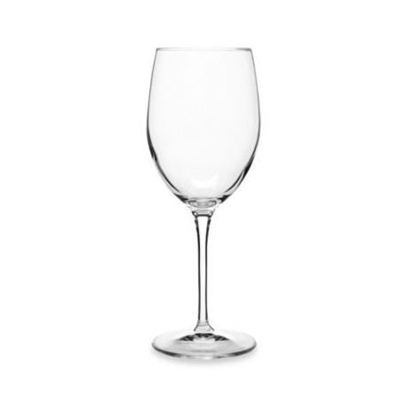 Martha Stewart Collection Glassware, Set of 4 Rhodes Water Goblets Clear