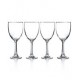 Martha Stewart Collection Glassware, Set of 4 Wine Glasses Clear