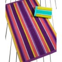 Martha Stewart Collection Towels, Hazy Stripe Beach Towel