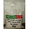 mindromart Anti-Diatbetic 100% Plantain Flour (Net Weight 5kg)