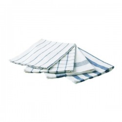 ELLY Tea towel, white, blue