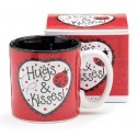 Hugs and Kisses Ladybug 13 oz Coffee Mug Adorable Gift Mug