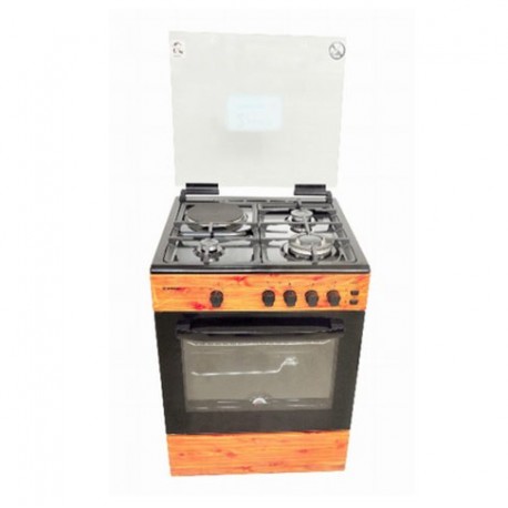 Scanfrostt Gas Cooker 6-series (60x60) 4Burners – SFC6402SS Stainless Steel Finish