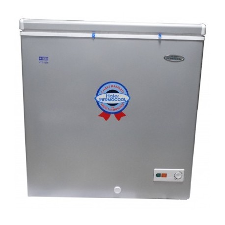 Haier Thermocool Small Chest Freezer HTF-166ss Silver
