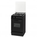  Haier Thermocool TEC Supreme Cooker (50cm x 60cm) with 3 Gas & 1 Electric Burner (Black) TSC 503G1EB(100006755)