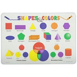 Shapes & Colors Placemat by Painless Learning