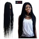 Twisted and braided Wigs Caps 22 inch