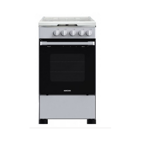 BRUHM GAS COOKER 50X50CM 4 BURNER  BGC 5040G2 (Color White and Black)