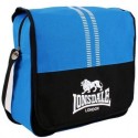 LONSDALE MESSENGER BAG [BLUE AND BLACK]