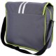 LONSDALE MESSENGER BAG [GREY AND LEMON]