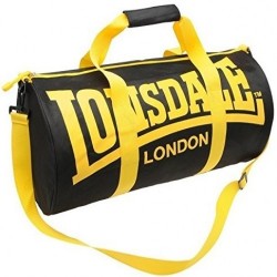 LONSDALE BARREL BAG [YELLOW AND BLACK]