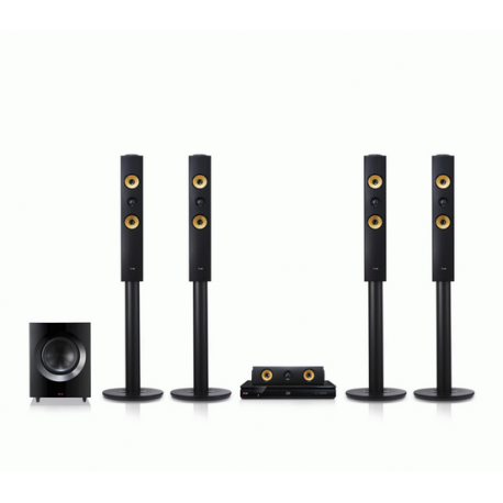 LG 5.1 CH SMART 3D BLU-RAY™HOME THEATER WITH ARAMID FIBER 