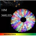 Christmas  Waterproof Multi Colour Decoration Rope Light - 10M (Mon Beau Noel)