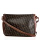 Square Tumbled Faux Leather Crossbody