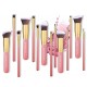 BS-MALL New 14 Pcs Makeup Brushes Premium Synthetic Kabuki Makeup Brush Set 